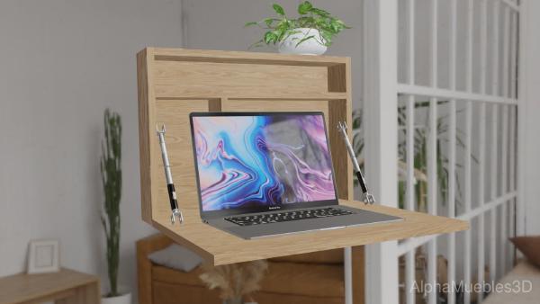 Escritorio Porta-Notebook PLEGABLE
